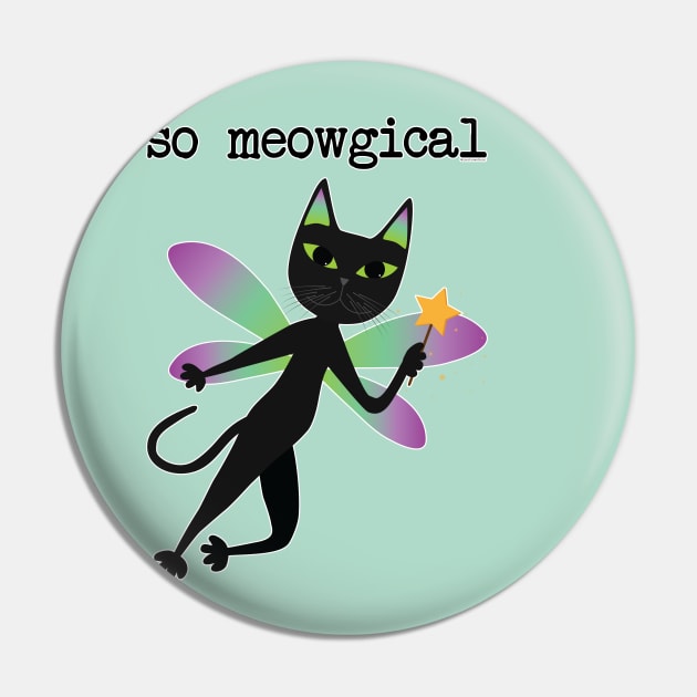 fairy cat Pin by uncutcreations