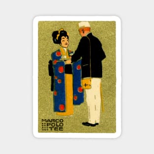 1915 Marco Polo Tea Magnet