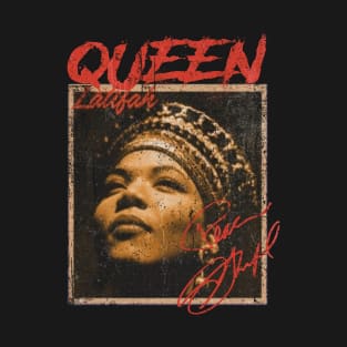 Queen Latifah and signature T-Shirt