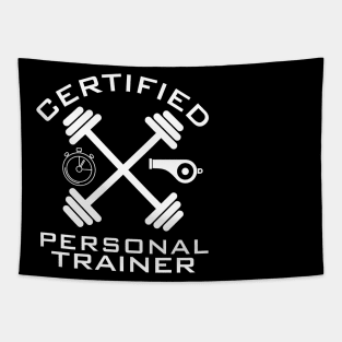 Fitness Gift for Health Coach - Certified Personal Trainer Tapestry