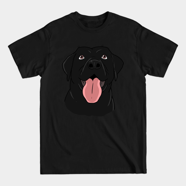 Disover Black Labrador Retriever Gift Design Cute Lab Mom Dad Print - Labrador - T-Shirt