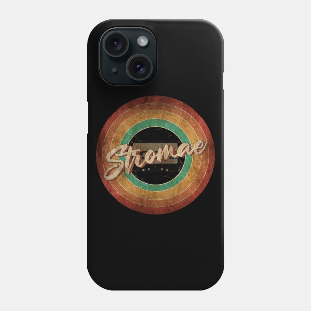 Stromae Vintage Circle Art Phone Case by antongg