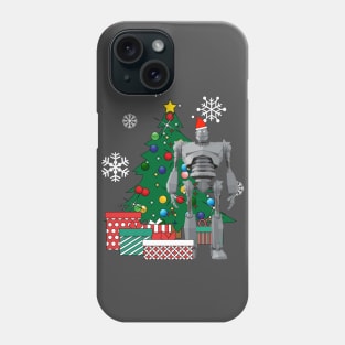 Iron Giant Around The Christmas Tree Phone Case