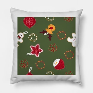 Christmas pattern 1 Pillow