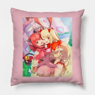 Berry and Strawberry Pillow