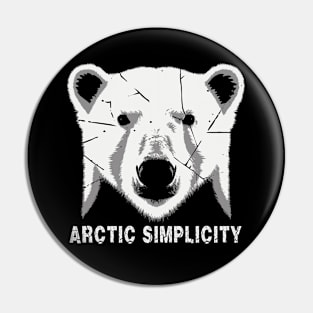 Arctic simplicity Pin