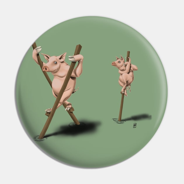 Stick in the mud Pin by RobArt