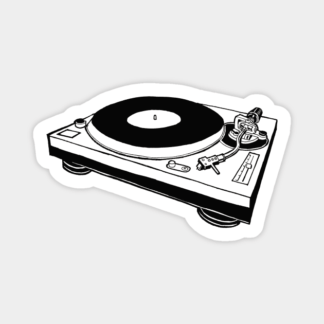 Turntable Magnet by Wakanda Forever