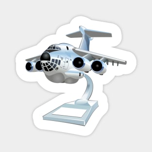 Cartoon airplane Magnet