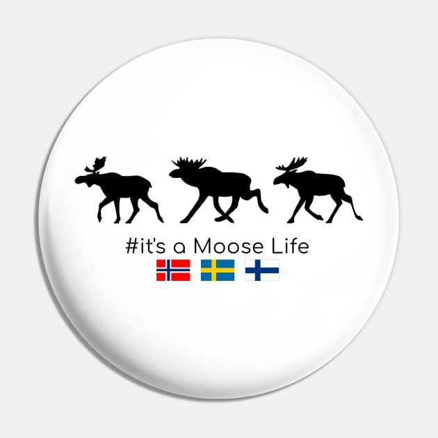 Animals in Scandinavian traffic Pin by Aurealis