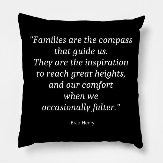 International Day of Families Pillow by Fandie