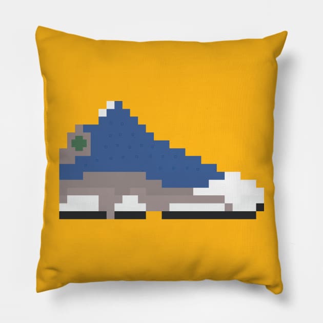 8-bit Jordan 13s - Alternate Pillow by soujohn