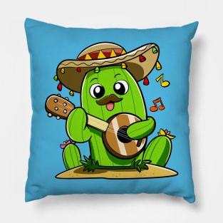 Banjo Cactus Pillow