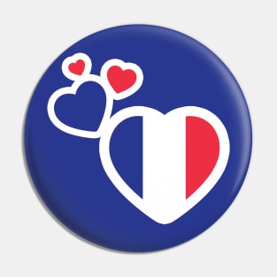 I Love France! Pin