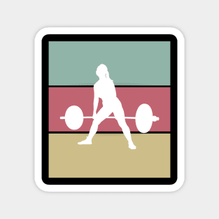 Powerlifting Girl Deadlift Magnet