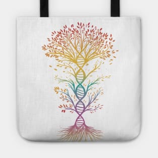 DNA Tee Tree of Life Genetics Biology Teacher Science Tote