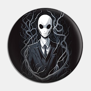 Slenderman Pin