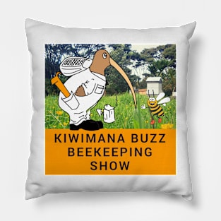 kiwimana Buzz Podcast Image Pillow