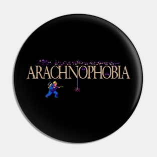 Arachnophobia Pin