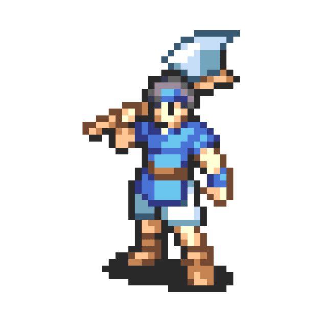 Journeyman Fighting Sprite by SpriteGuy95