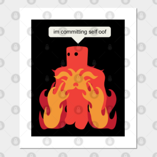1 hour long roblox oof videos infantiles Carteles Y Impresion Artistica Roblox Meme Teepublic Mx