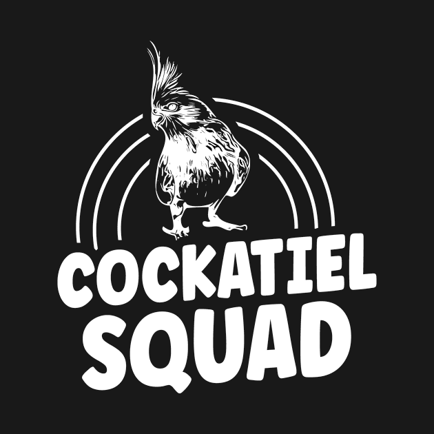 Cockatiel Squad Quote for a Cockatiel owner by ErdnussbutterToast