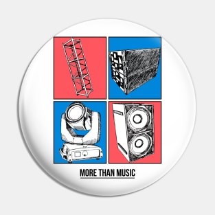 more than music Pin