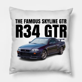 R34 GTR Pillow