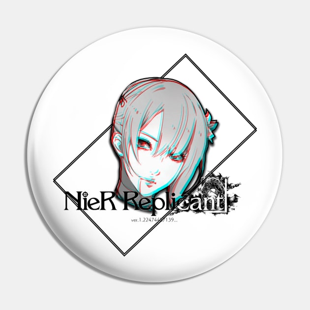 Kaine Nier Replicant RGB Pin by chortlzdesigns