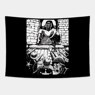 DR. MUMMY: ESCAPE FROM PRISON ASTEROID 17! Tapestry