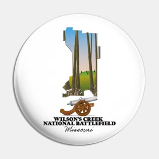 wilson's creek national battlefield map. Pin