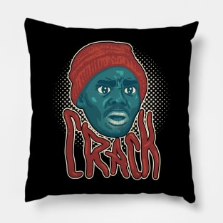 Vintage CRACK Dave Chappelle Color Pillow