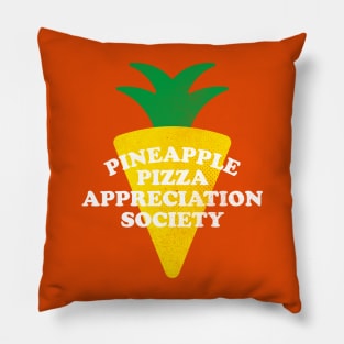 Pineapple Pizza Appreciation Society Pillow