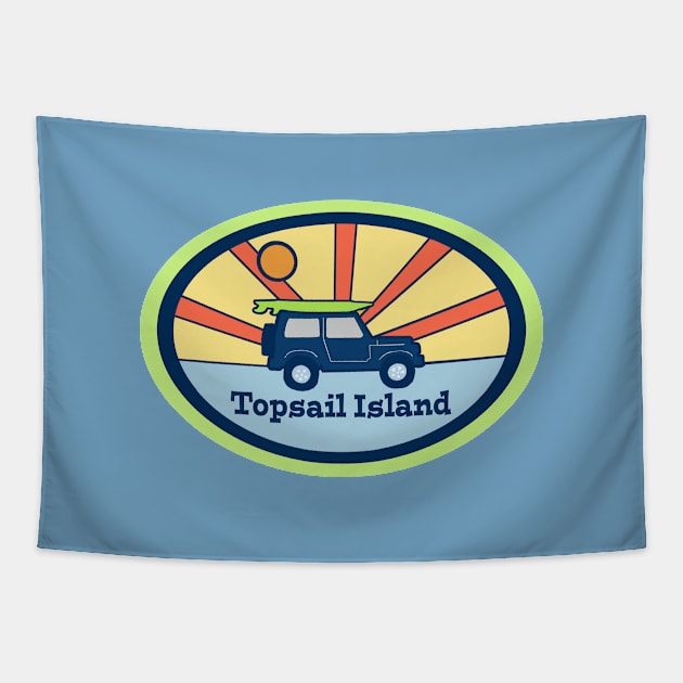 TOPSAIL Island Tapestry by Trent Tides