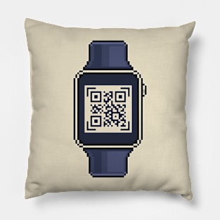 watch qr code Pillow