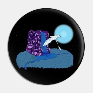 Light Fury at Waterfall Night 2 Pin