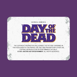 Day of the Dead VHS Label T-Shirt