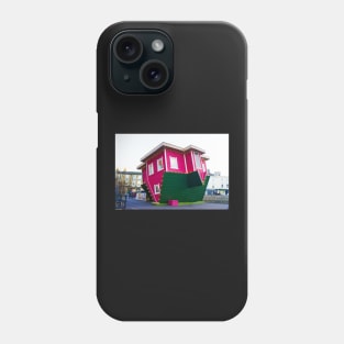 Upside down house in Bournemouth Phone Case