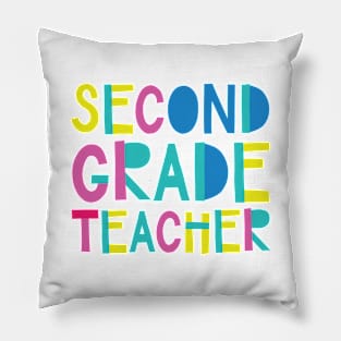 2nd Grade Teacher Gift Idea Cute Back to School Pillow