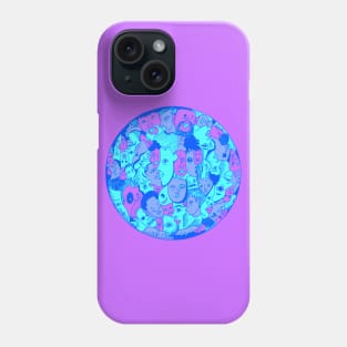 Blues Many Faces Phone Case