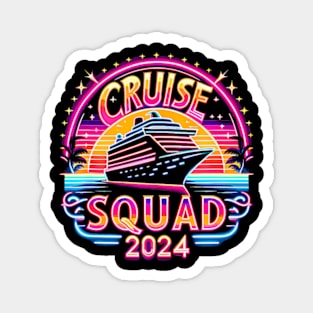 Cruise Squad 2024 Making Memories Together Magnet