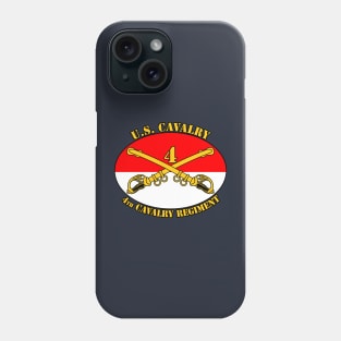 4th Cavalry Regiment Phone Case