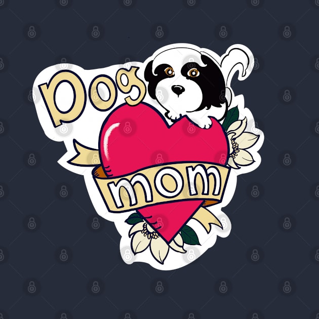 Dog Mom Tattoo by TAP4242