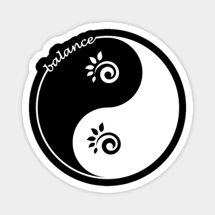 Yin Yang Balance Magnet