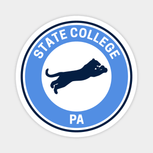 Vintage State College Pennsylvania Magnet