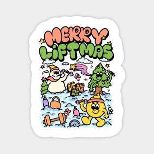 Merry Liftmas Magnet