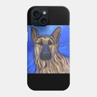 German Shepherd Abstract Phone Case