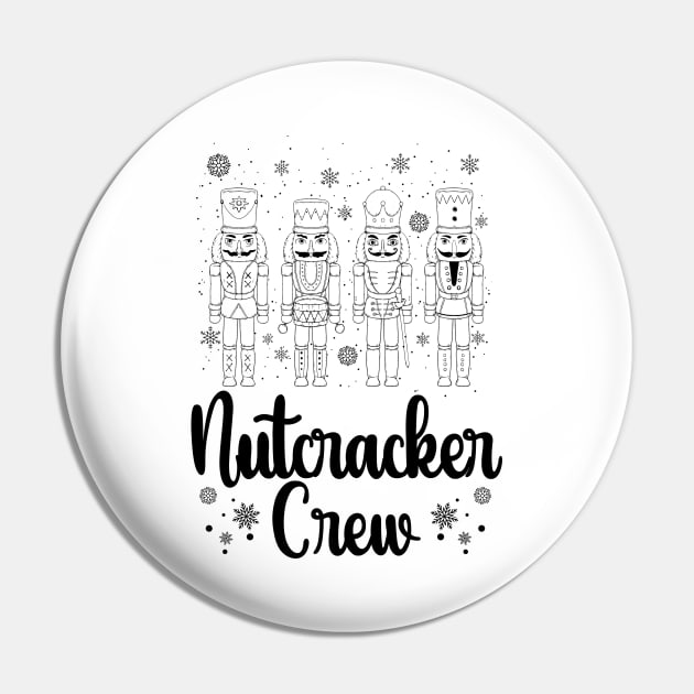 Nutcracker Crew Matching Family Christmas Gift Pin by printalpha-art