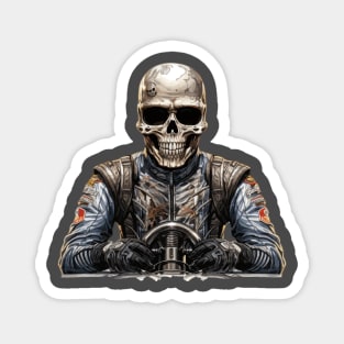 Skull Driver Magnet