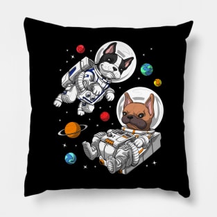 French Bulldog Space Astronaut Pillow